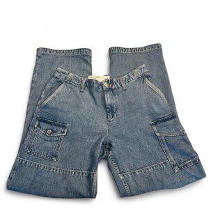 Rag & Bone  Miramar Nora Cotton Denim Cargo Jeans 23